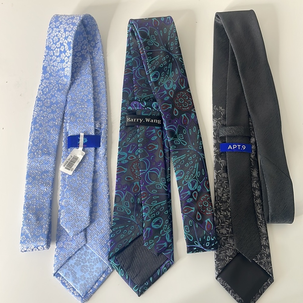 Floral Ties - Bundle of 3 - Picture 5 of 9